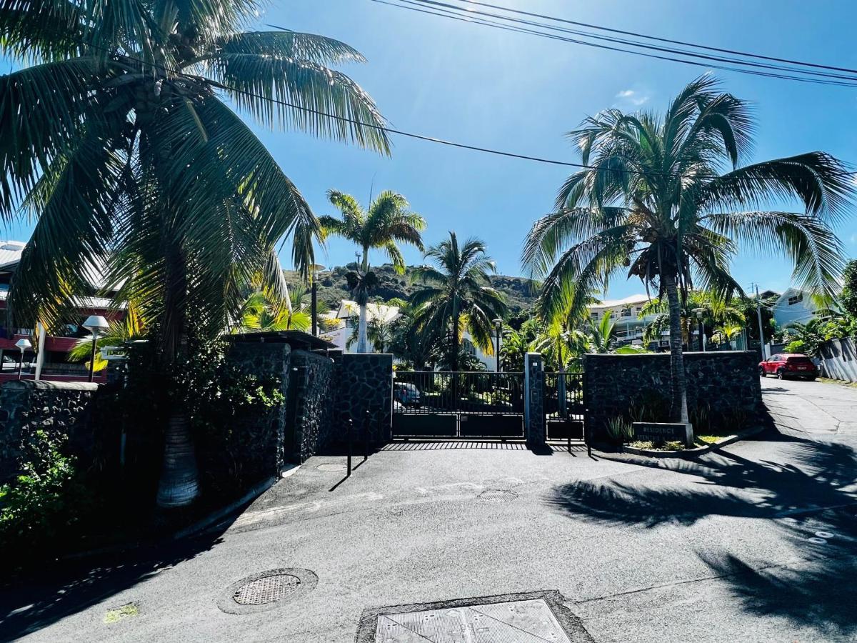 Appart. Avec Grande Terrasse Vue Ocean Apartment Saint-Gilles-les Bains Exterior foto