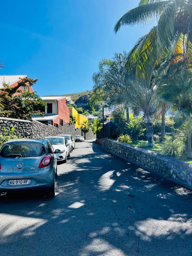Appart. Avec Grande Terrasse Vue Ocean Apartment Saint-Gilles-les Bains Exterior foto